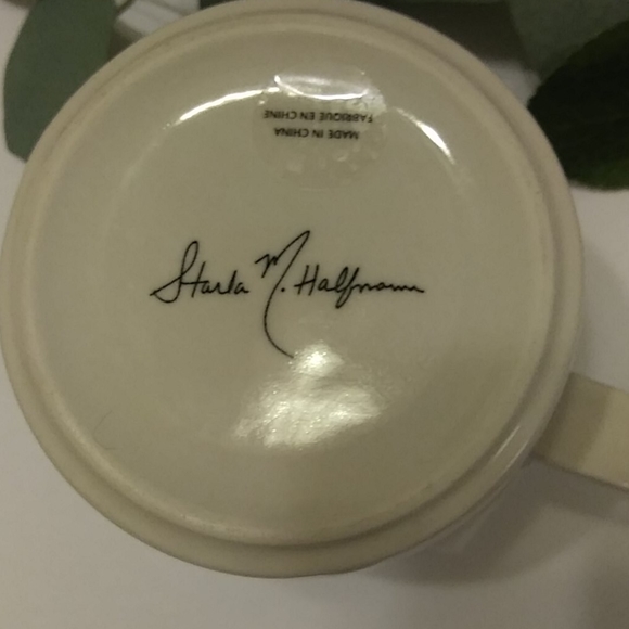 Anthropologie Starla M. Halfmann monogram … - Picture 2 of 7